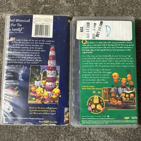 Vintage Rolie Polie Olie VHS tapes (lot of 2) - Picture 2 of 3